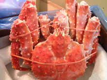 タラバ蟹のオス